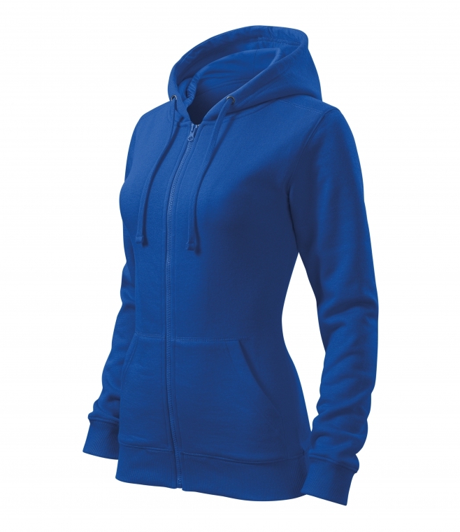 Bluza damska z kapturem Trendy zipper 411