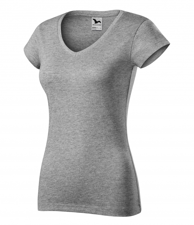 T-shirt damski Fit v-neck 162