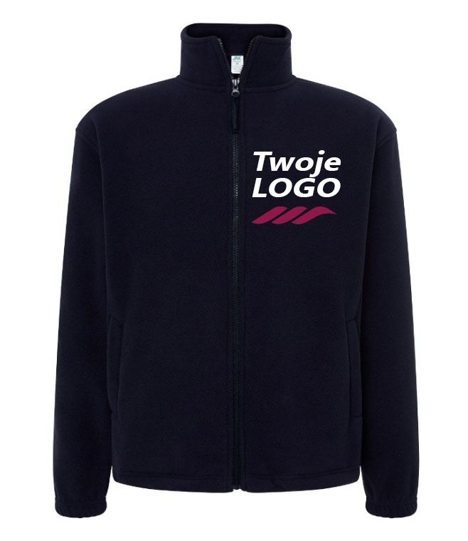 Polar z własnym nadrukiem haftem LOGO FLEECE