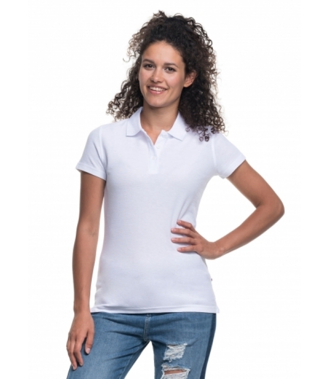 Polo damska bawełniana Ladies heavy