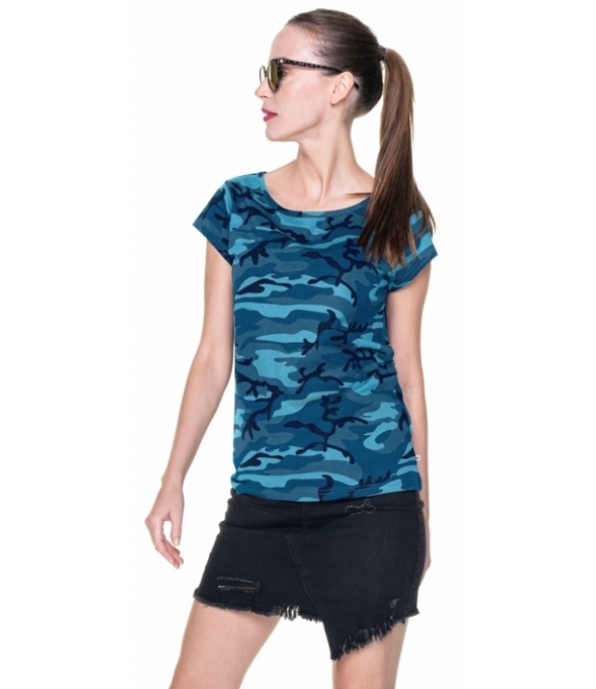 T-shirt damski Camo lady