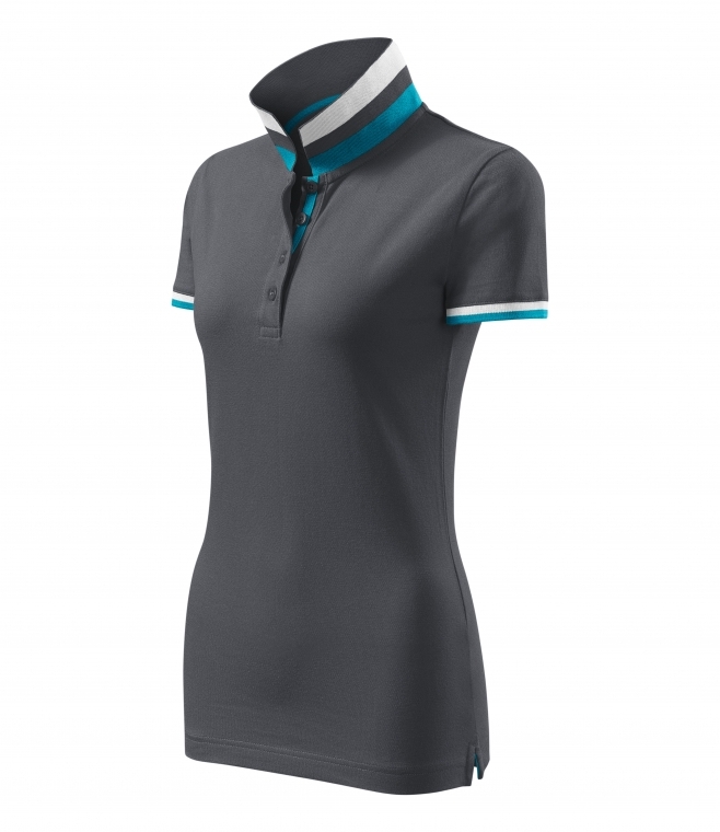 Polo damska bawełniana Collar up 257